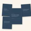 The Caregiver's Compass four-PDF bundle