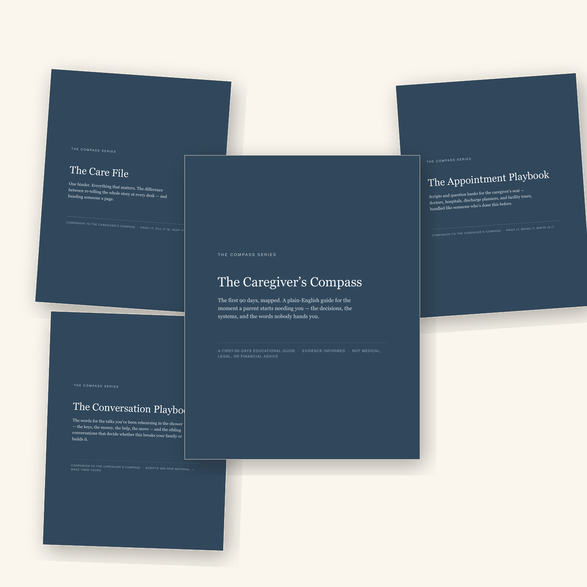 The Caregiver's Compass four-PDF bundle