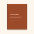 The Grocery Reset cover