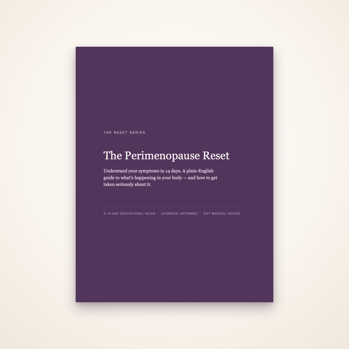 The Perimenopause Reset — Free Sample
